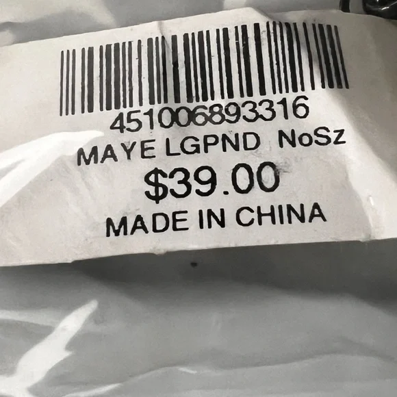 Chico’s Maye Mixed Metal Textures Sphere Necklace - NWT - Picture 4 of 7